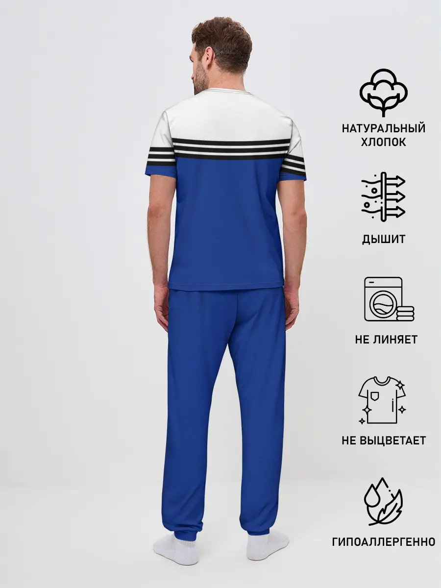 Мужская пижама с брюками / Boxing