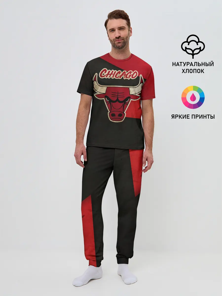 Мужская пижама с брюками / Чикаго олд