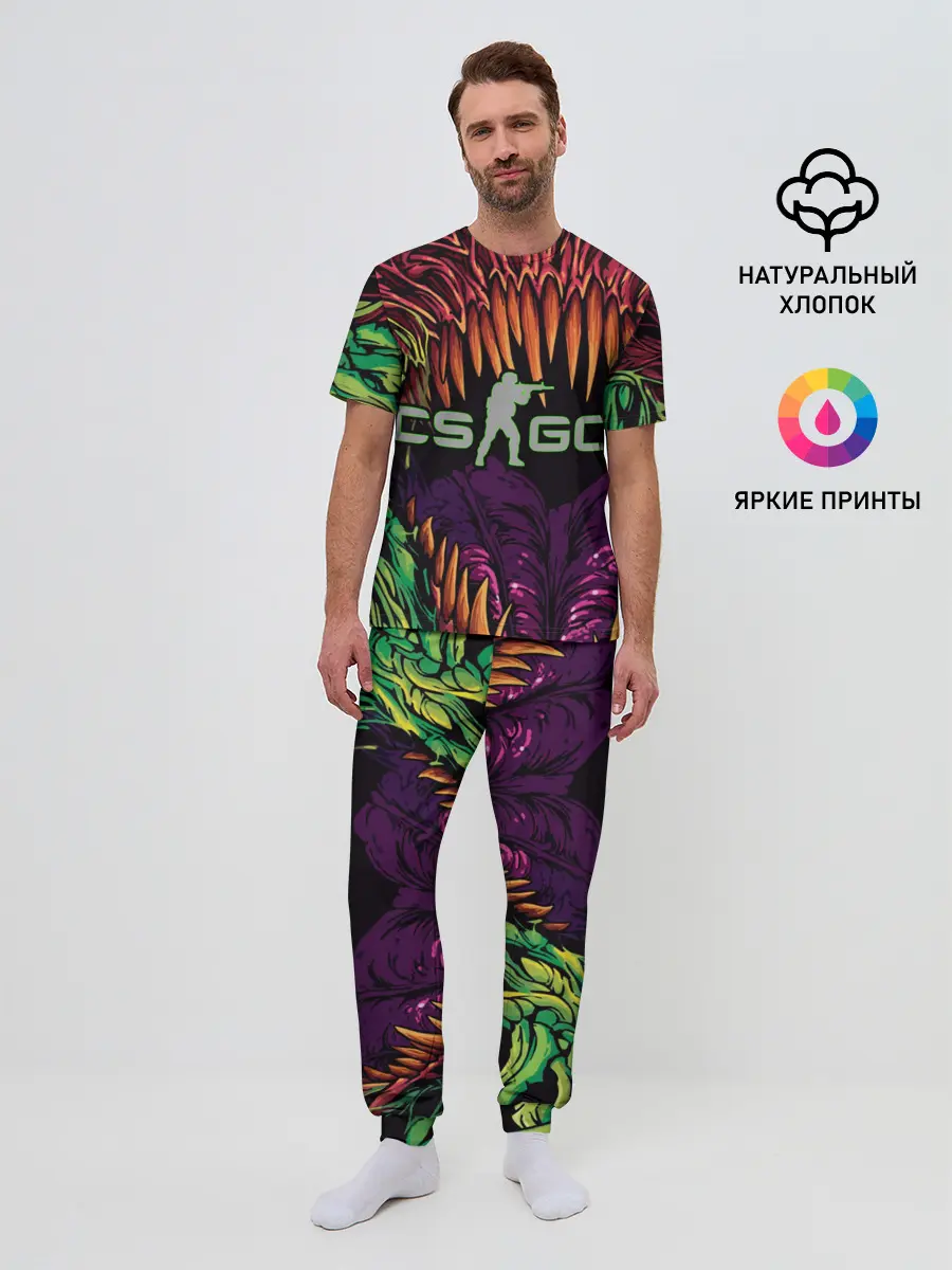 Мужская пижама с брюками / CS GO Huper beast