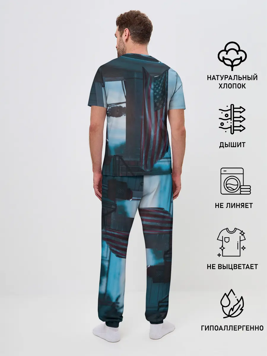 Мужская пижама с брюками / Detroit: Become Human - Markus