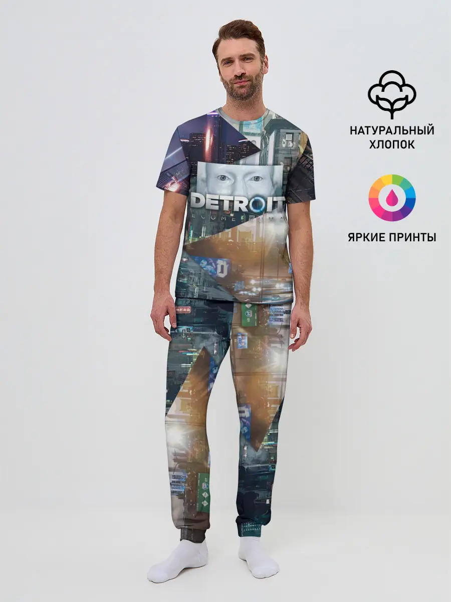 Мужская пижама с брюками / Detroit: Become Human