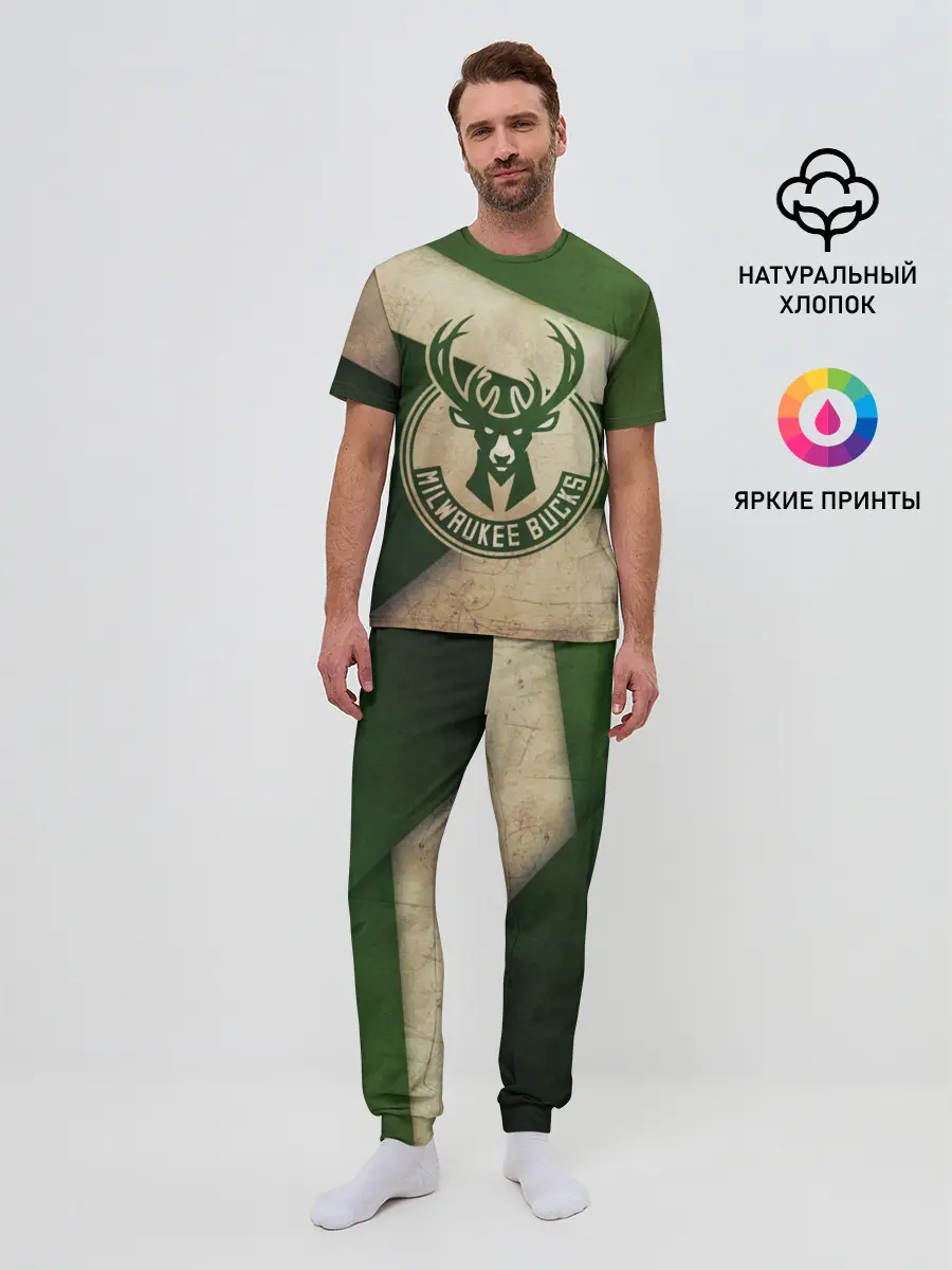 Мужская пижама с брюками / Милуоки Бакс