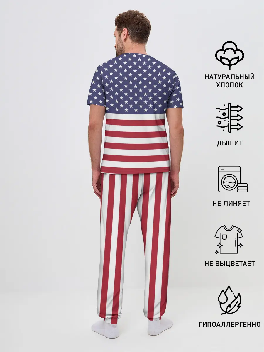 Мужская пижама с брюками / Ramones