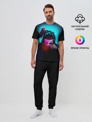 Мужская пижама с брюками / Sally Face