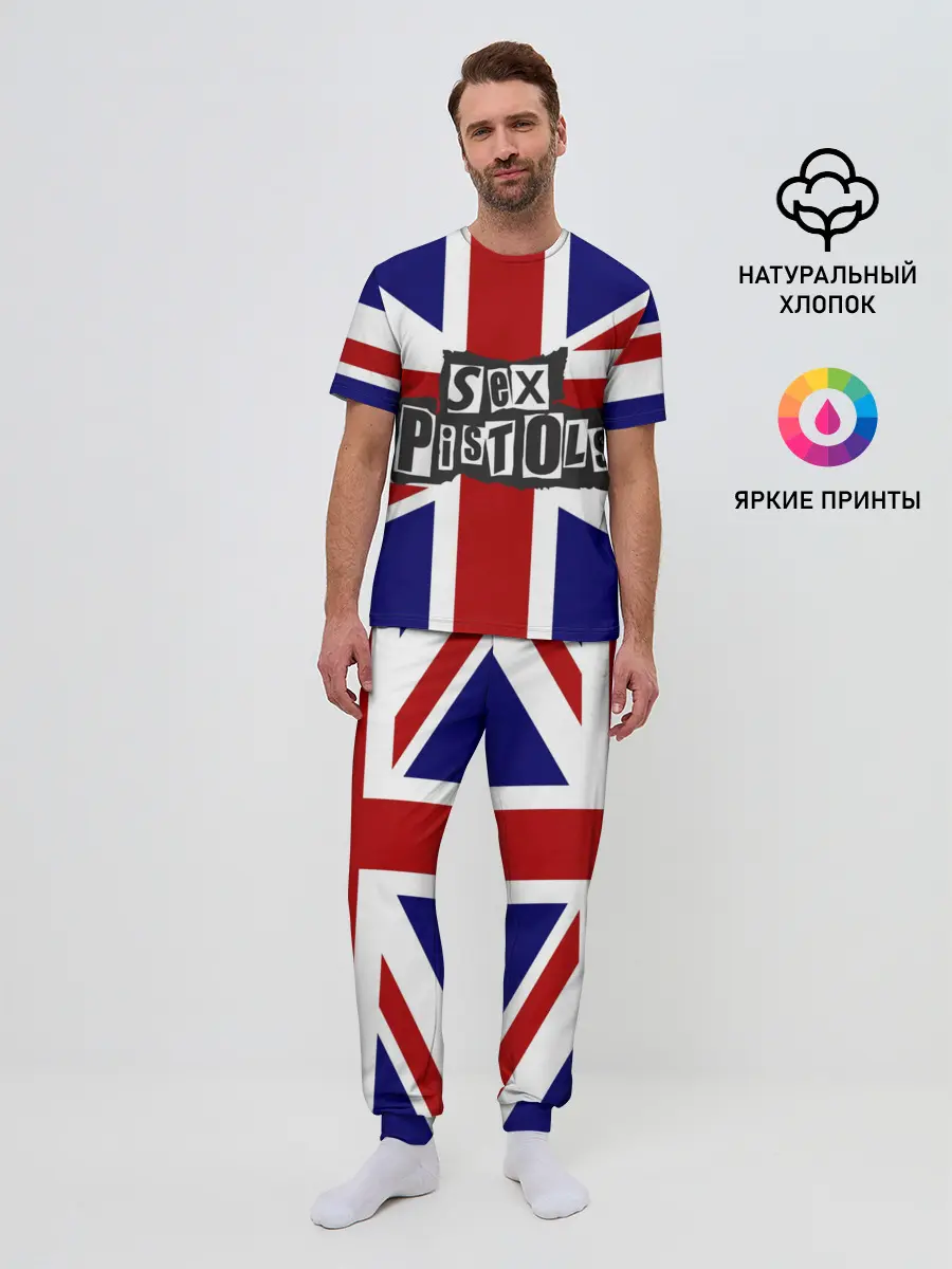 Мужская пижама с брюками / Sex Pistols