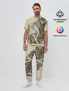 Мужская пижама с брюками / Восточный дракон