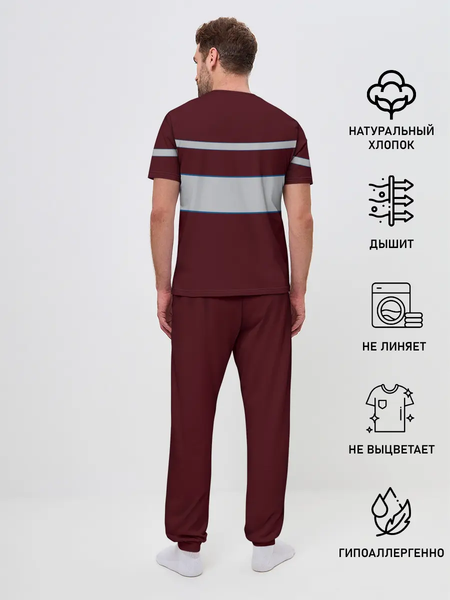 Мужская пижама с брюками / Hyundai