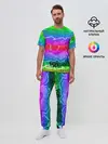 Мужская пижама с брюками / GRAFFITI NEON