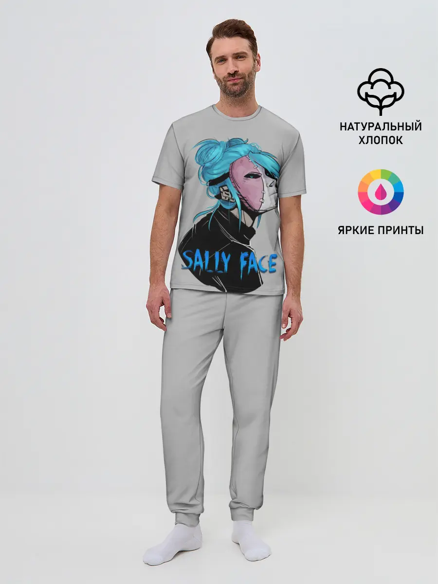 Мужская пижама с брюками / Sally Face