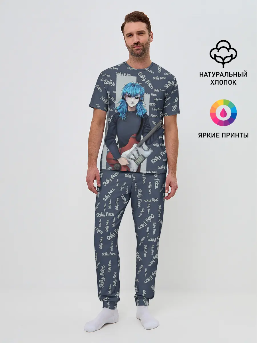 Мужская пижама с брюками / Sally Face