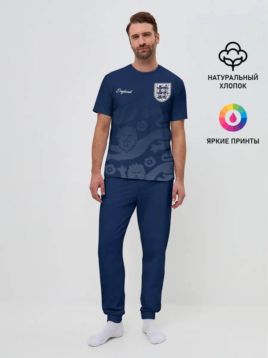 Мужская пижама с брюками / Сборная Англии