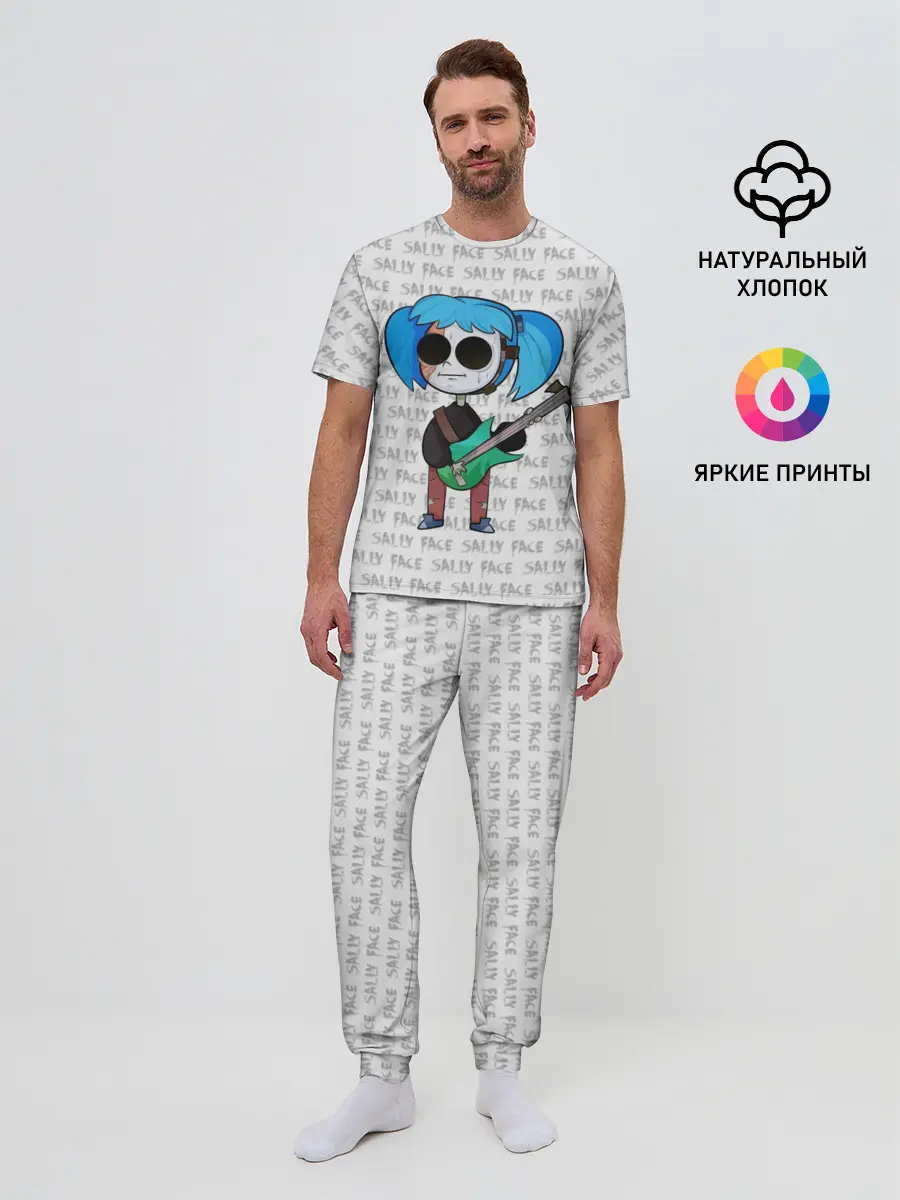 Мужская пижама с брюками / Sally Face