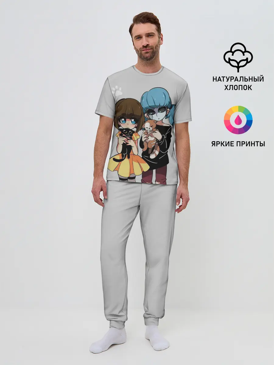 Мужская пижама с брюками / Sally Face