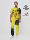Мужская пижама с брюками / Pikachu Pika Pika