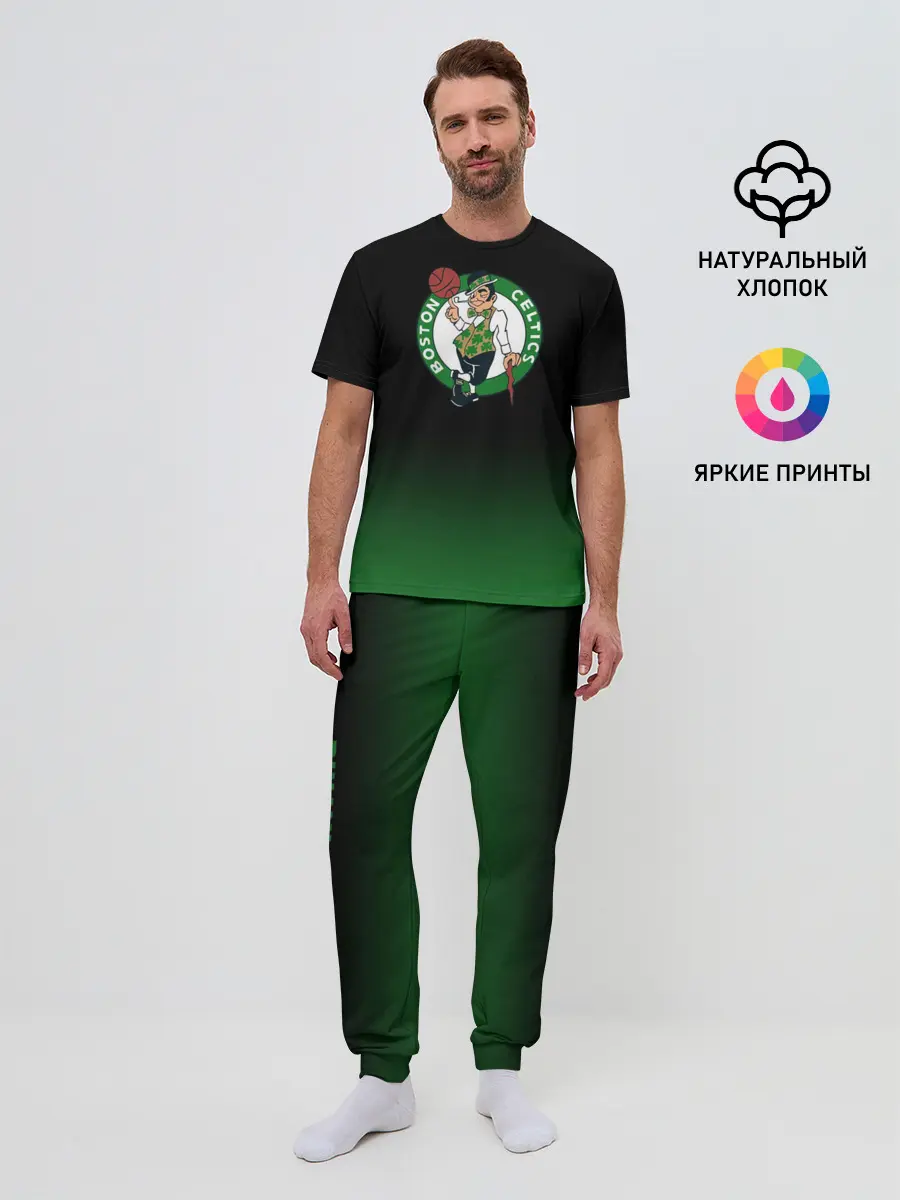 Мужская пижама с брюками / Boston Кайри Ирвинг