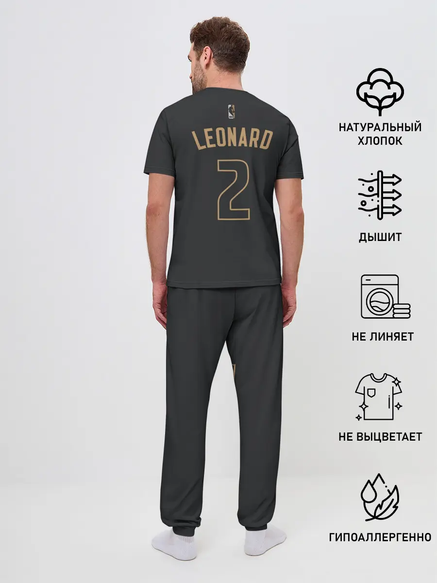 Мужская пижама с брюками / Toronto Raptors Leonard