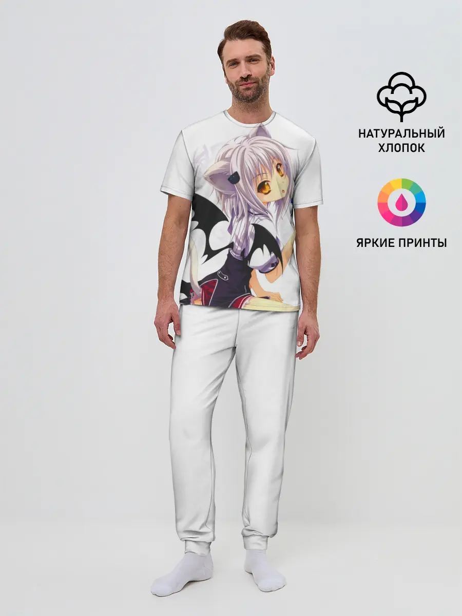 Мужская пижама с брюками / High School DxD, Конэко