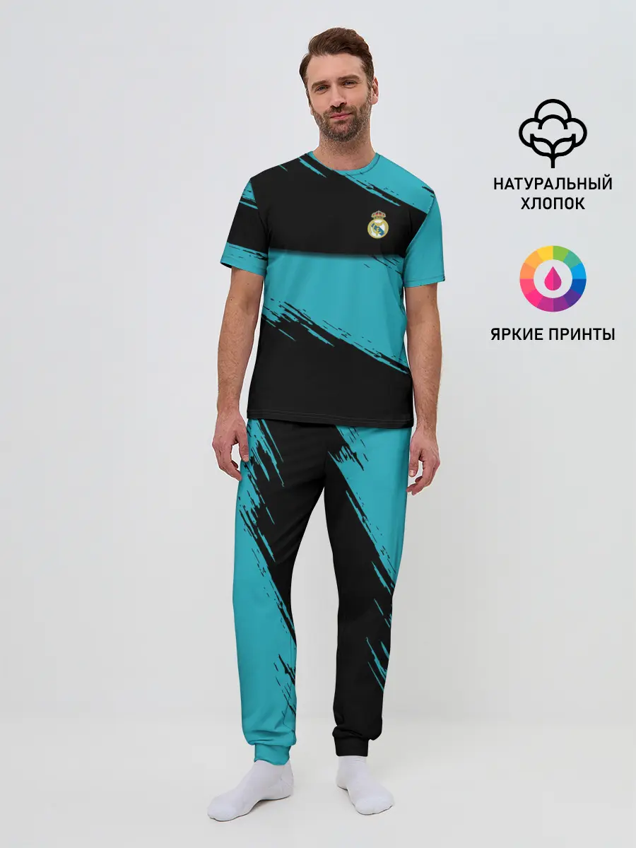 Мужская пижама с брюками / REAL MADRID.