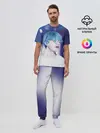 Мужская пижама с брюками / BTS Blue