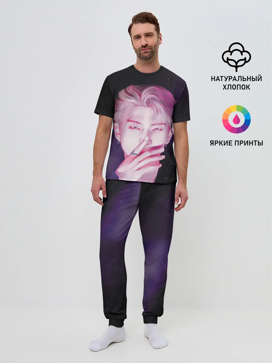 Мужская пижама с брюками / BTS