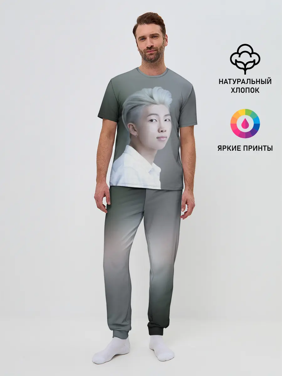 Мужская пижама с брюками / БТС