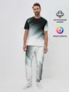 Мужская пижама с брюками / GLITCH STRIPES