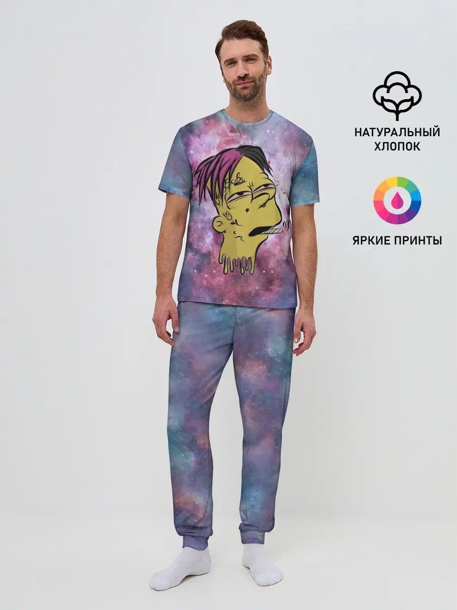 Мужская пижама с брюками / Lil Peep