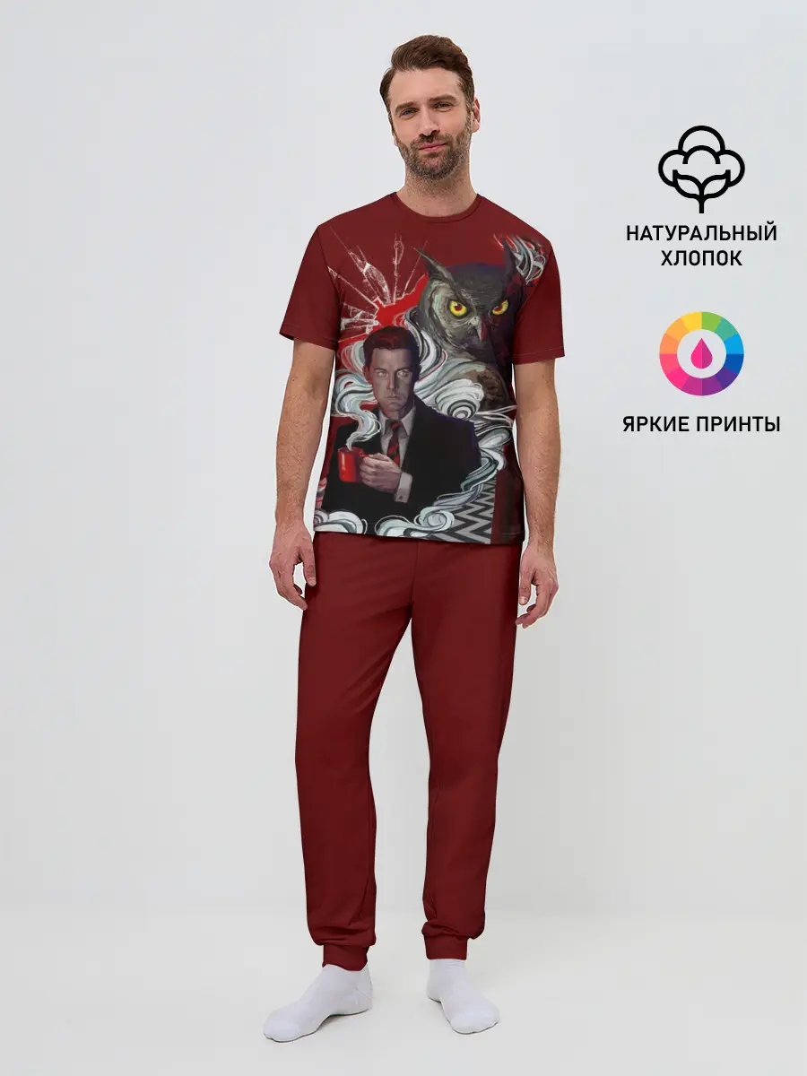 Мужская пижама с брюками / Twin Peaks
