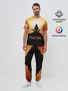 Мужская пижама с брюками / International Yoga Day