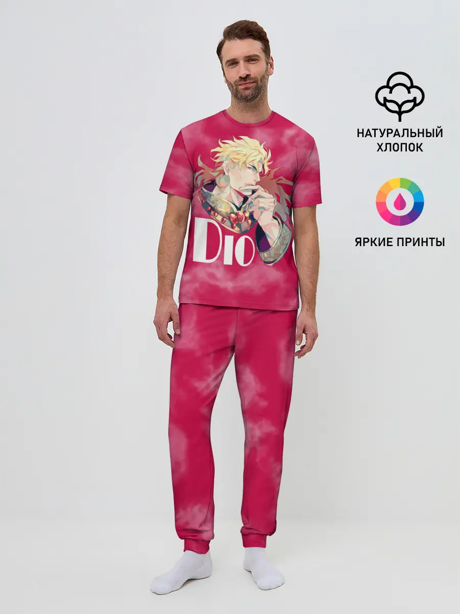 Мужская пижама с брюками / JoJo Bizarre Adventure