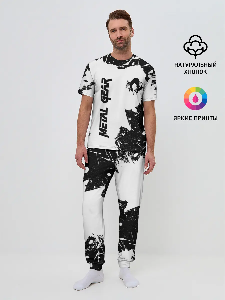 Мужская пижама с брюками / METAL GEAR SOLID