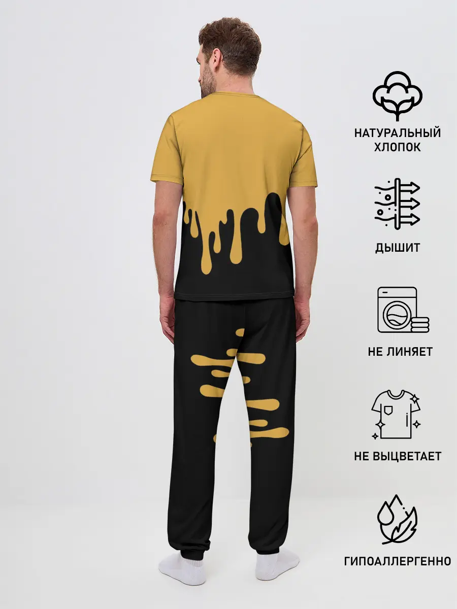 Мужская пижама с брюками / Bendy And The Ink Machine