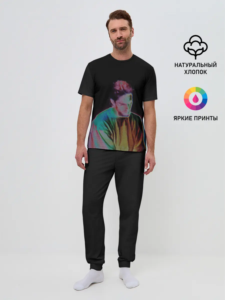 Мужская пижама с брюками / Bones Art 2