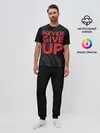 Мужская пижама с брюками / Never Give UP 4-0