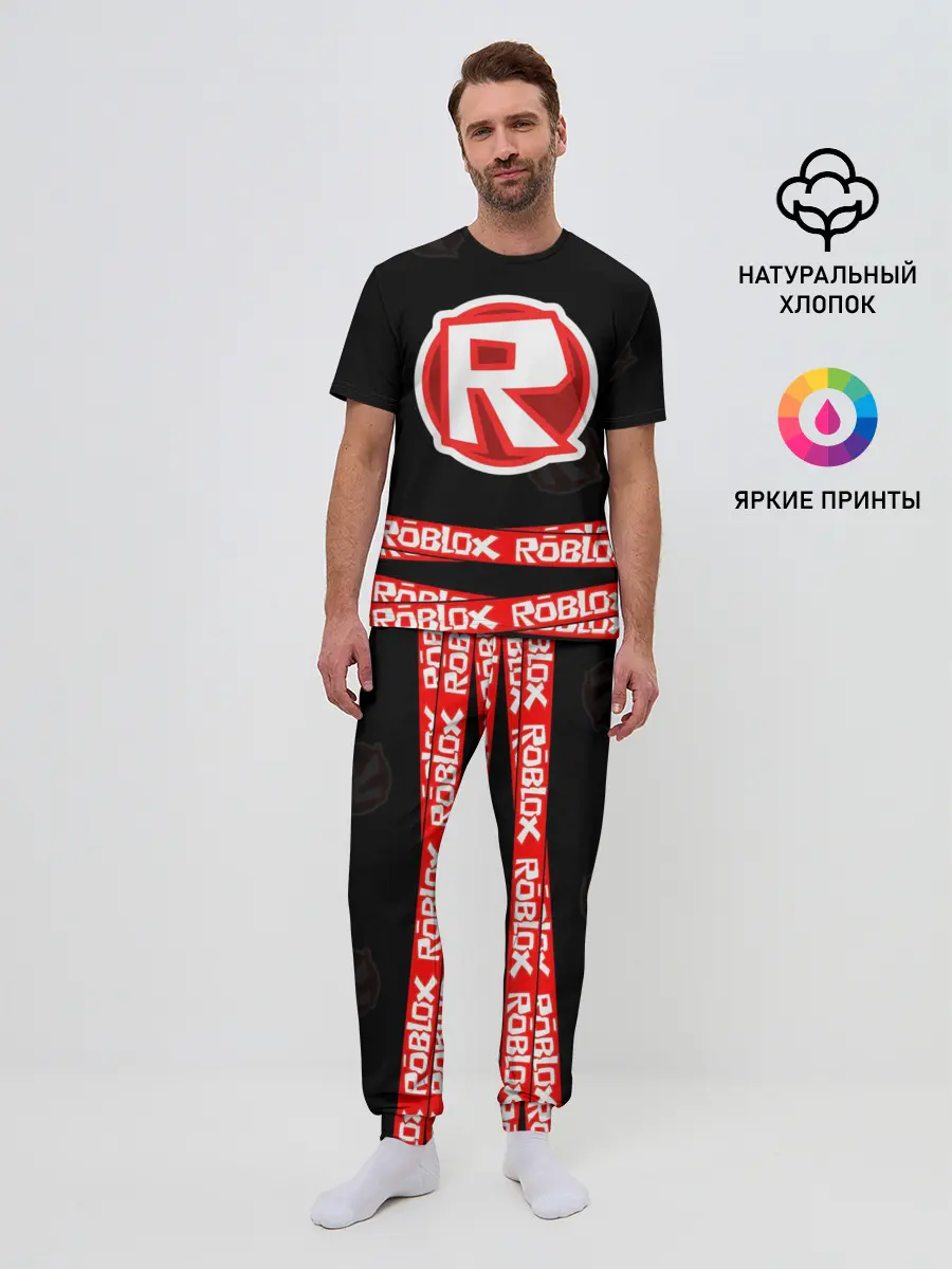 Мужская пижама с брюками / Roblox 2