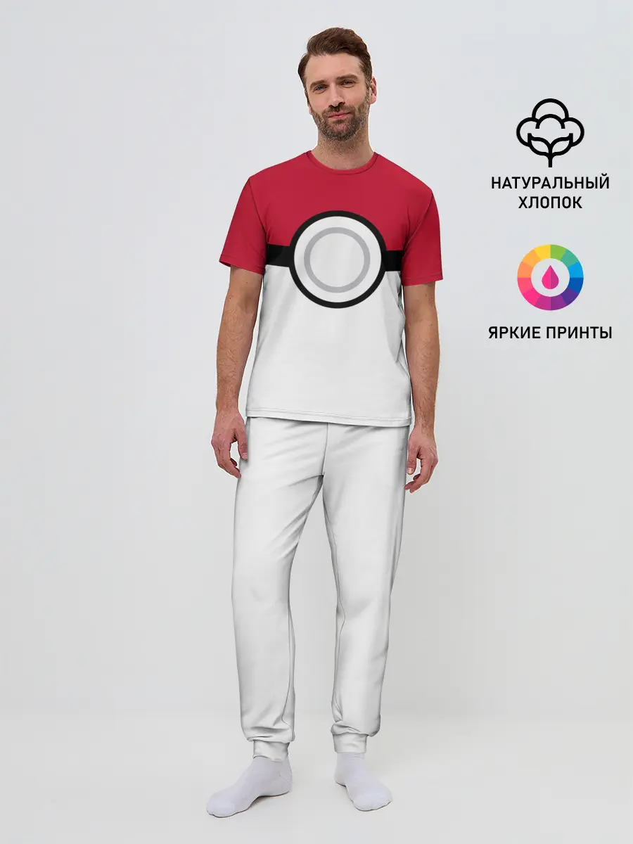 Мужская пижама с брюками / Покебол