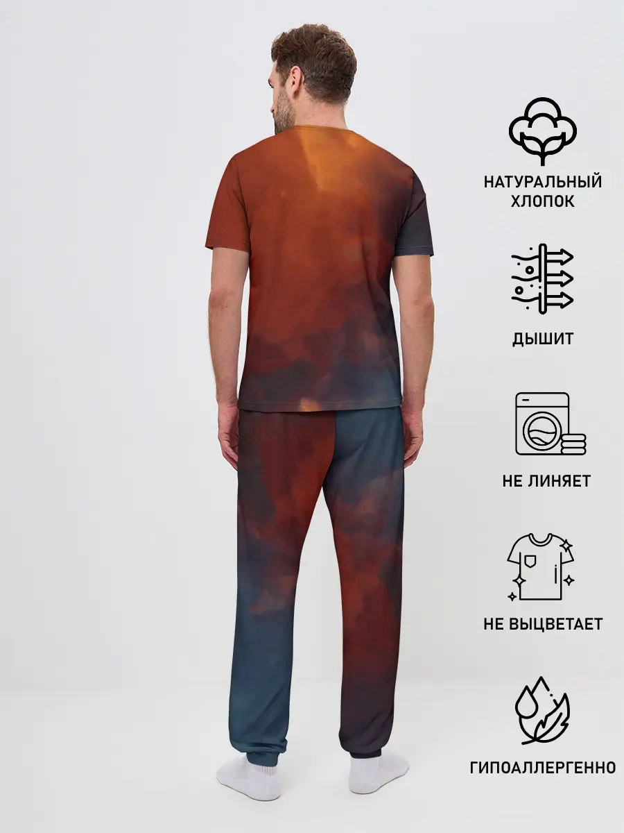 Мужская пижама с брюками / The end is night