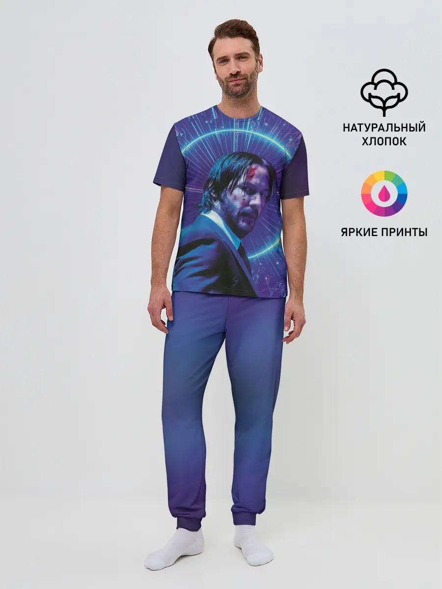 Мужская пижама с брюками / Джон Уик 3