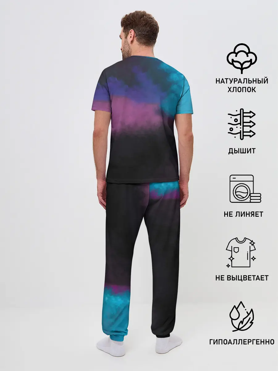 Мужская пижама с брюками / Друг