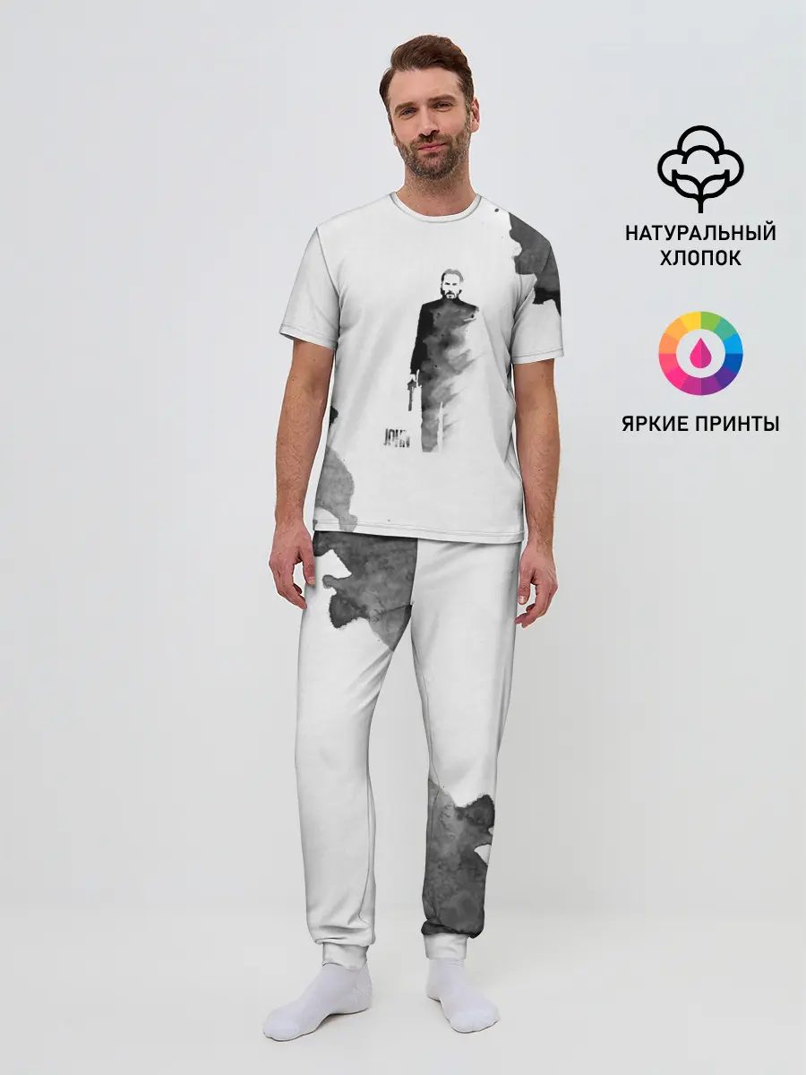 Мужская пижама с брюками / Джон Уик