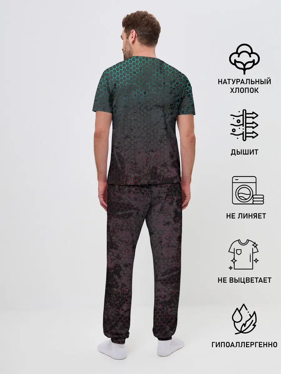 Мужская пижама с брюками / SALLY FACE.