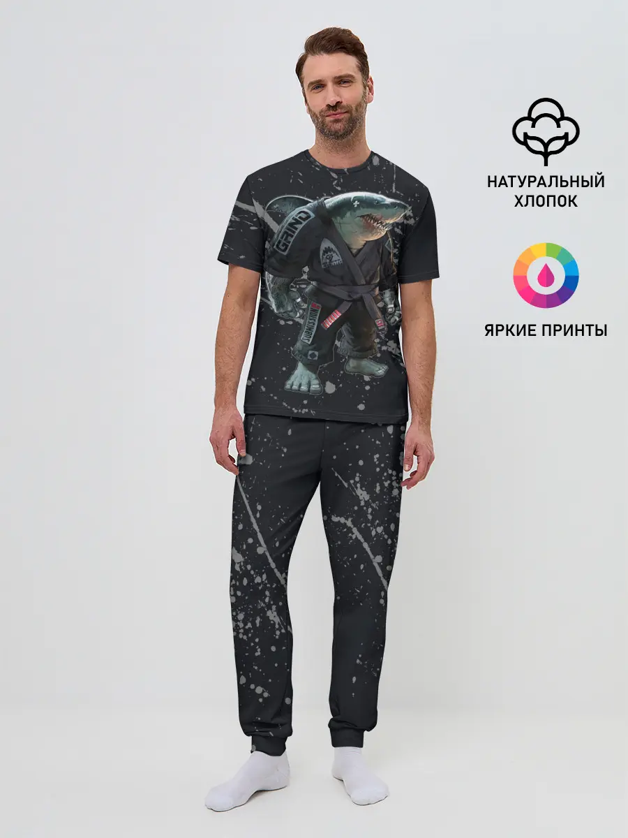 Мужская пижама с брюками / Judo