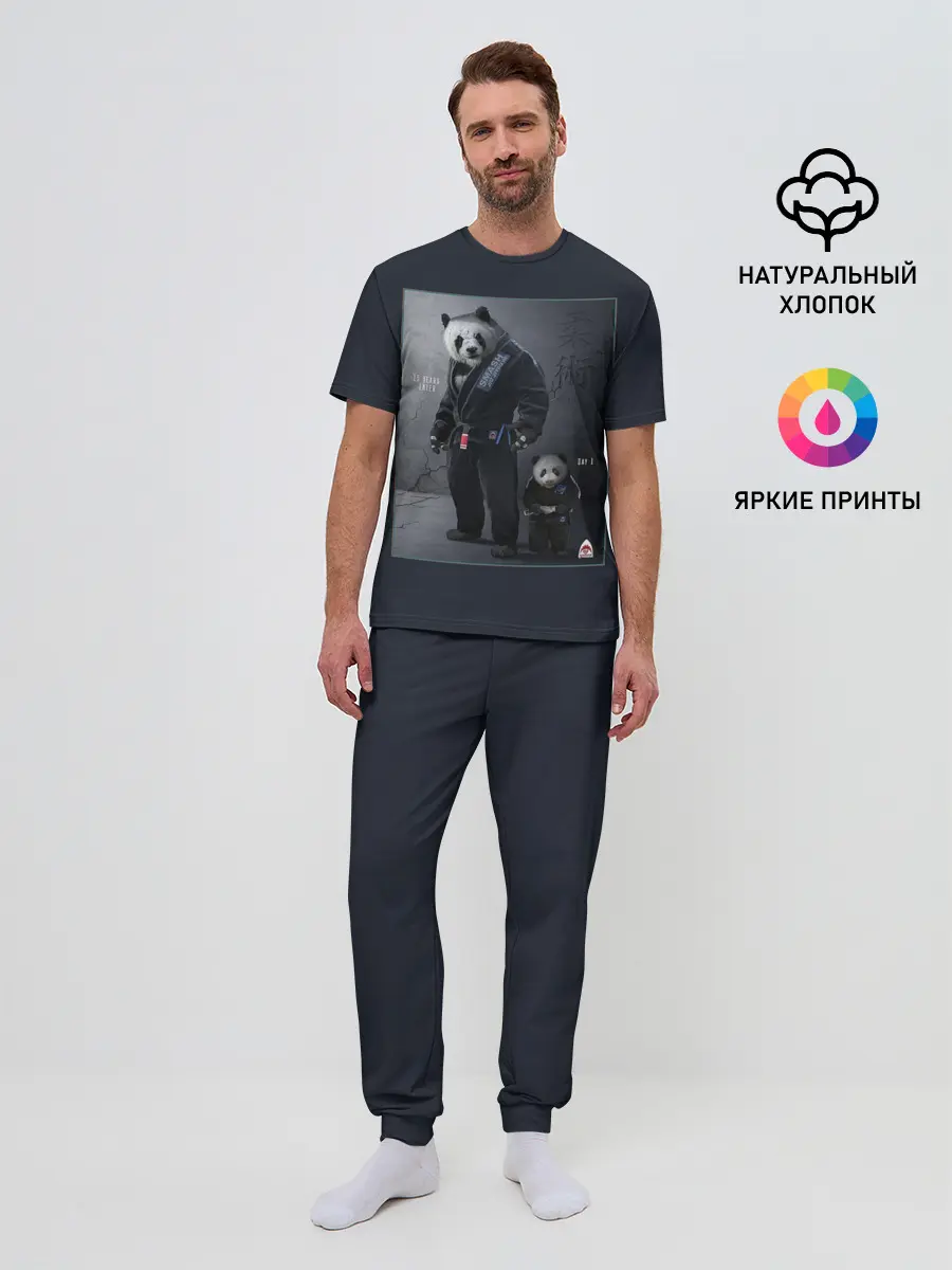 Мужская пижама с брюками / PANDA