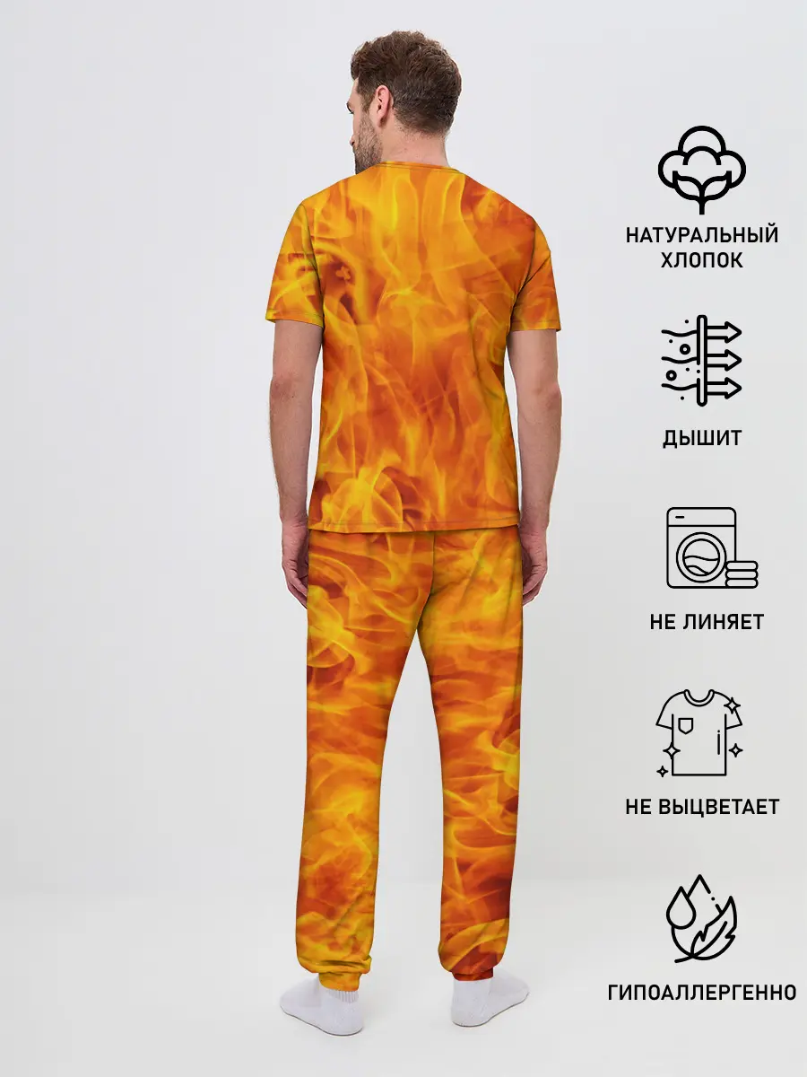 Мужская пижама с брюками / ЪУЪ СЪУКА