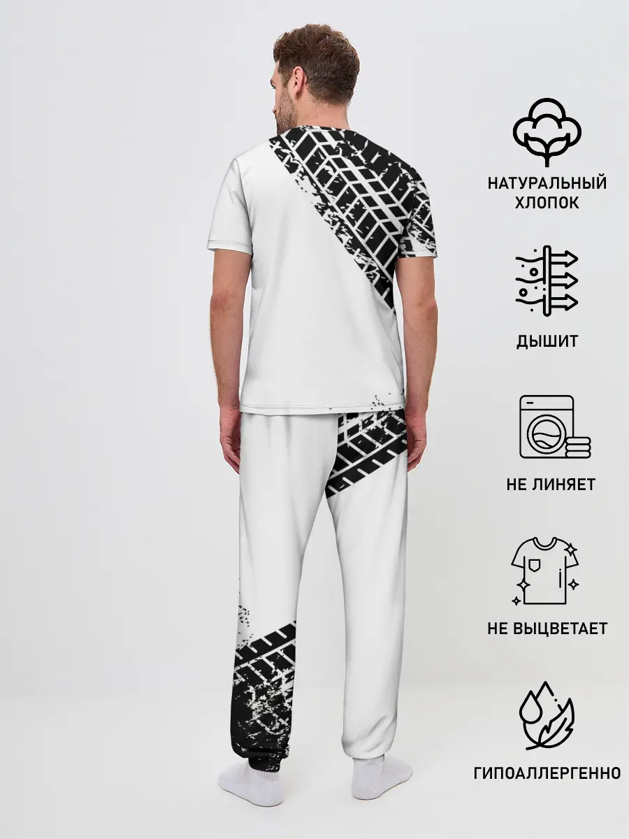 Мужская пижама с брюками / Mitsubishi