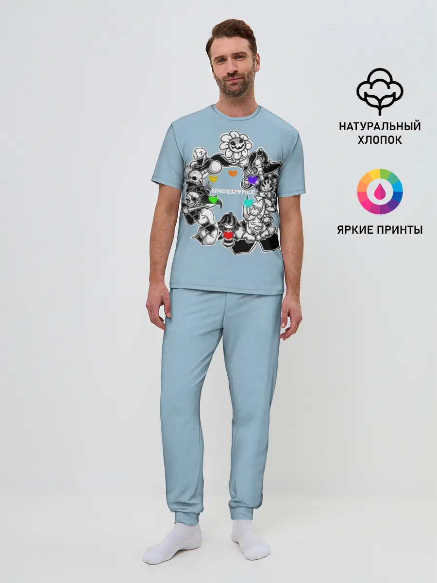 Мужская пижама с брюками / Undertale