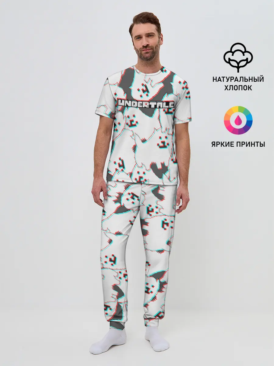 Мужская пижама с брюками / Undertale