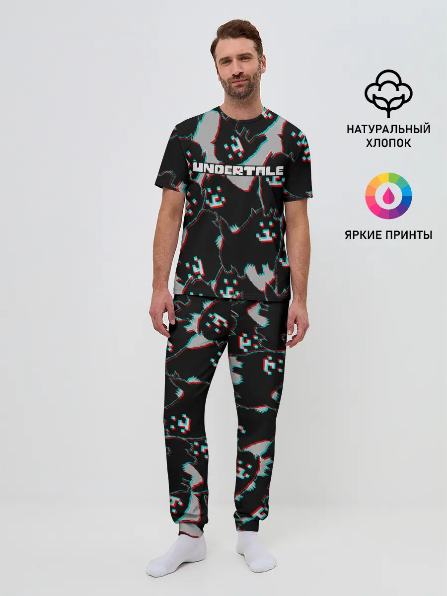Мужская пижама с брюками / Undertale