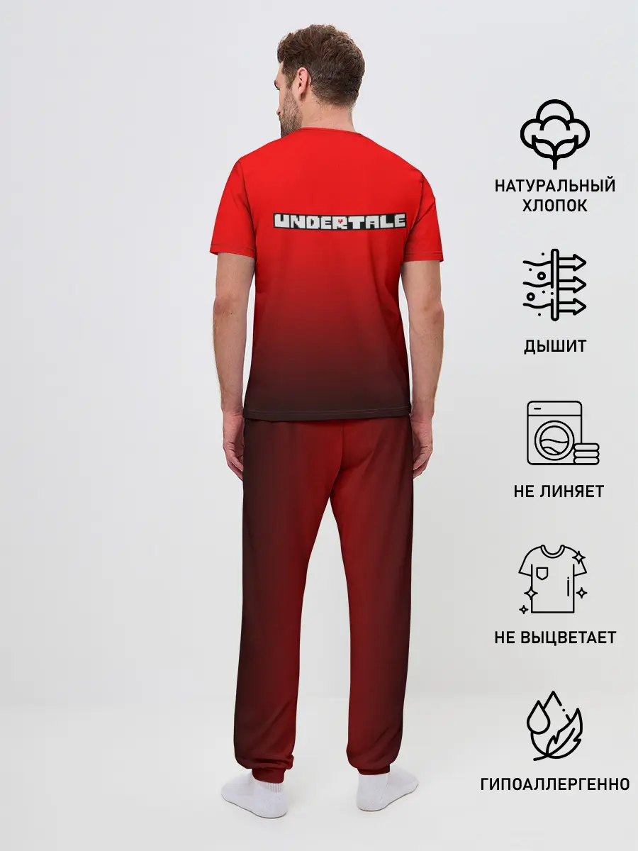 Мужская пижама с брюками / Undertale.