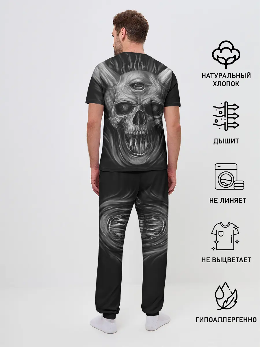 Мужская пижама с брюками / Slipknot